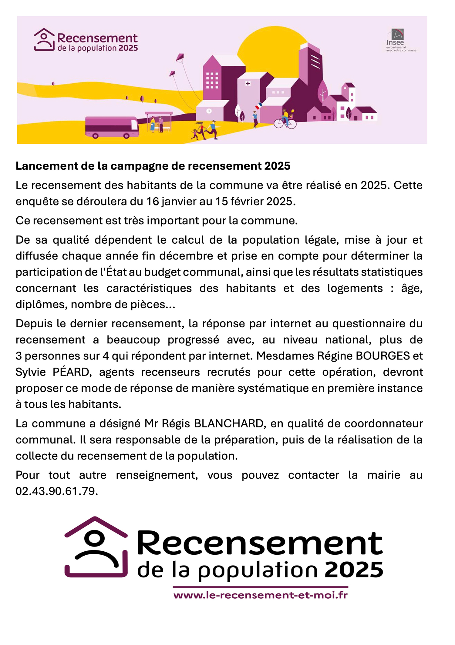 Recensement 2025